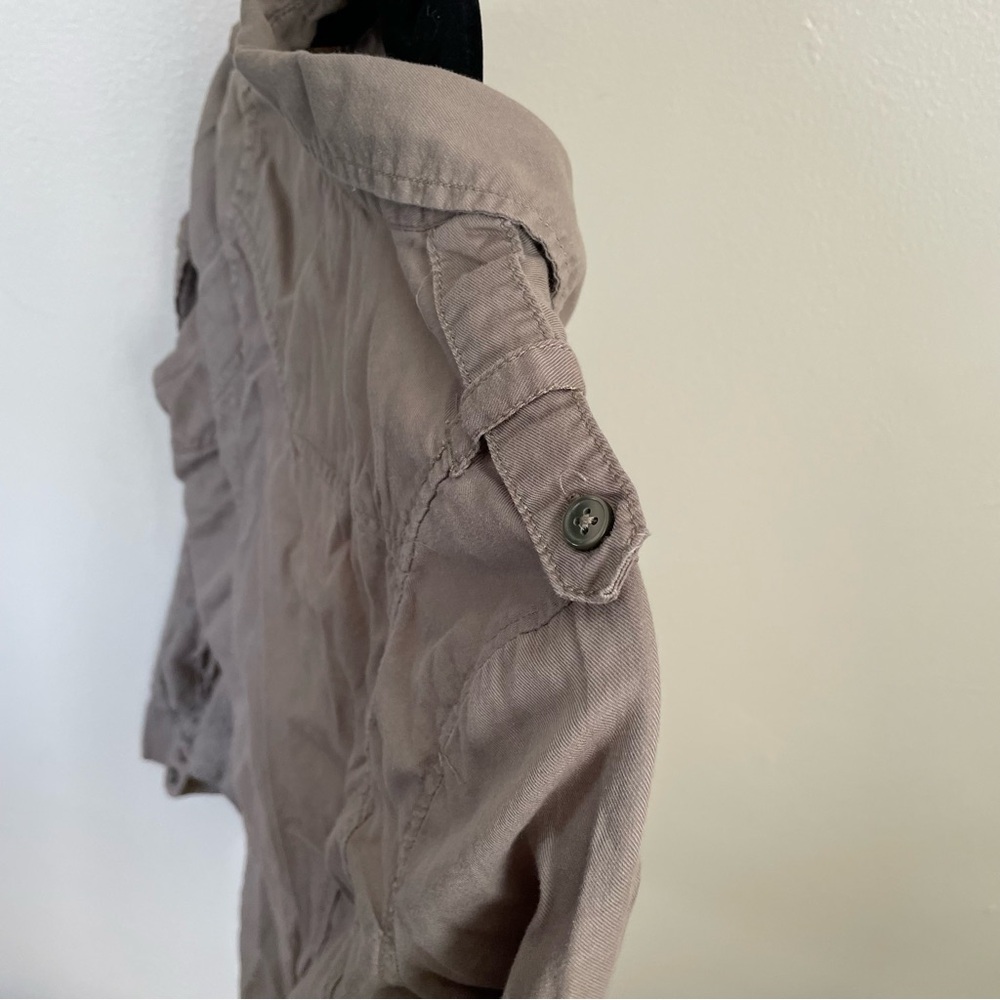MUDD | Olive Green Button Up Shirt | Size Medium - Picture 7 of 9